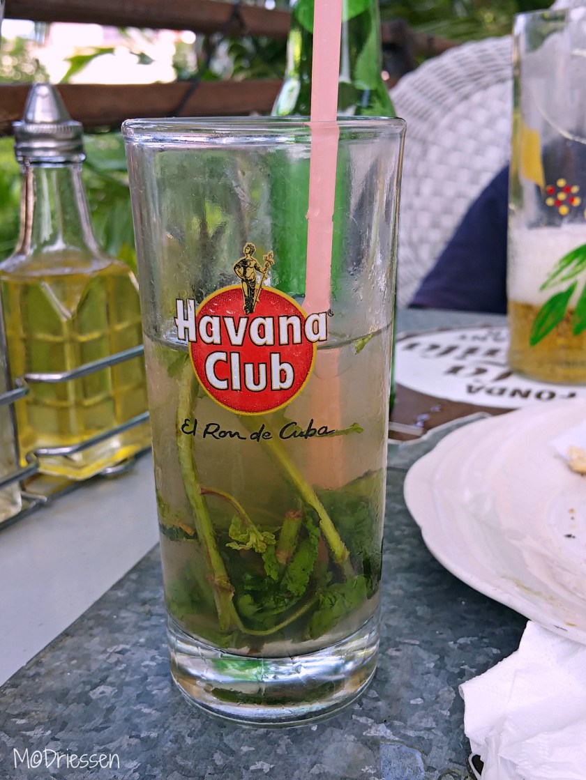 Mijn eerste mojito in Cuba 150722mojito